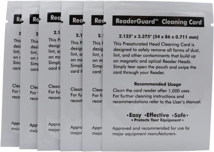 Terminal Cleaning Card – PaperRollsGP.com